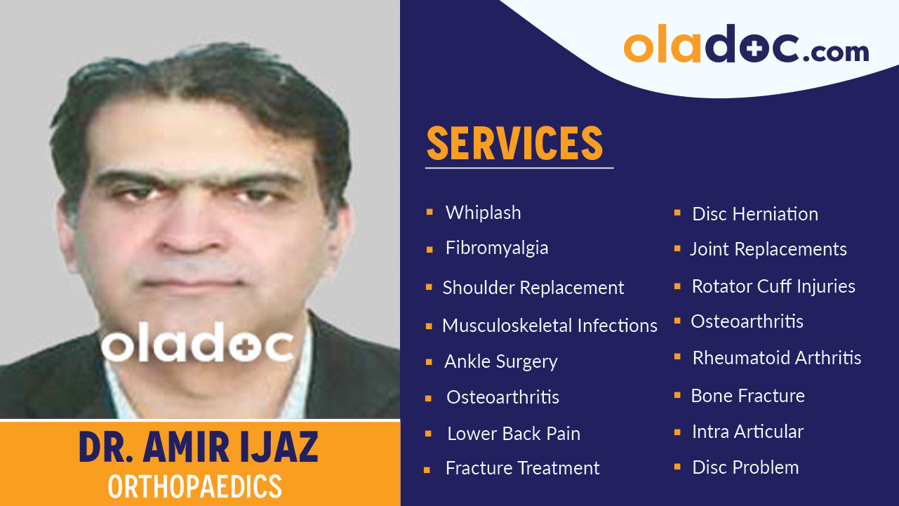 Services  provided by Dr. Amir Ijaz
